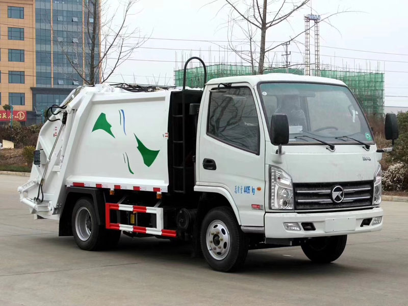 凱馬（4方藍(lán)牌）壓縮式垃圾車