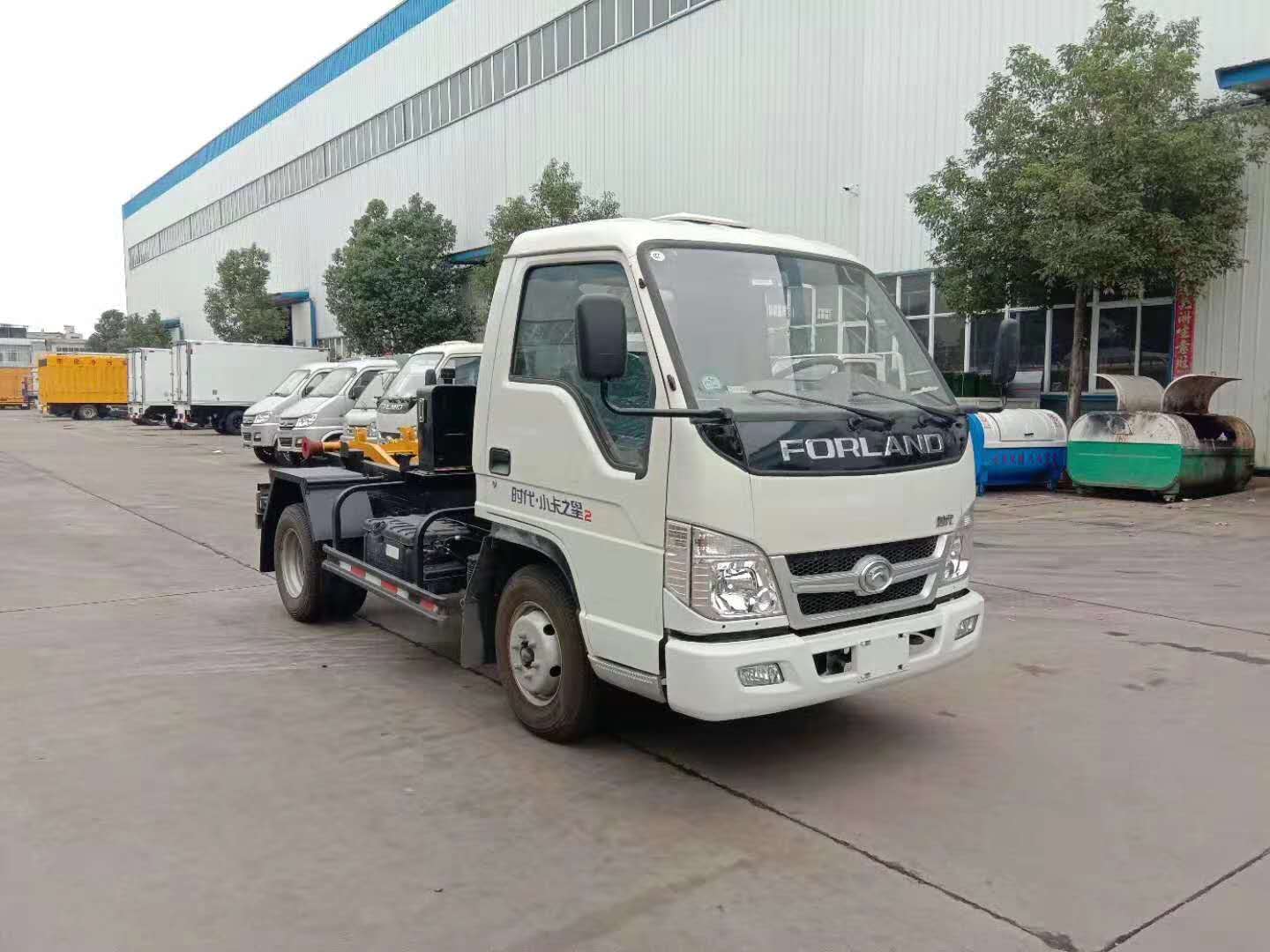 福田時代（4立方）勾臂垃圾車