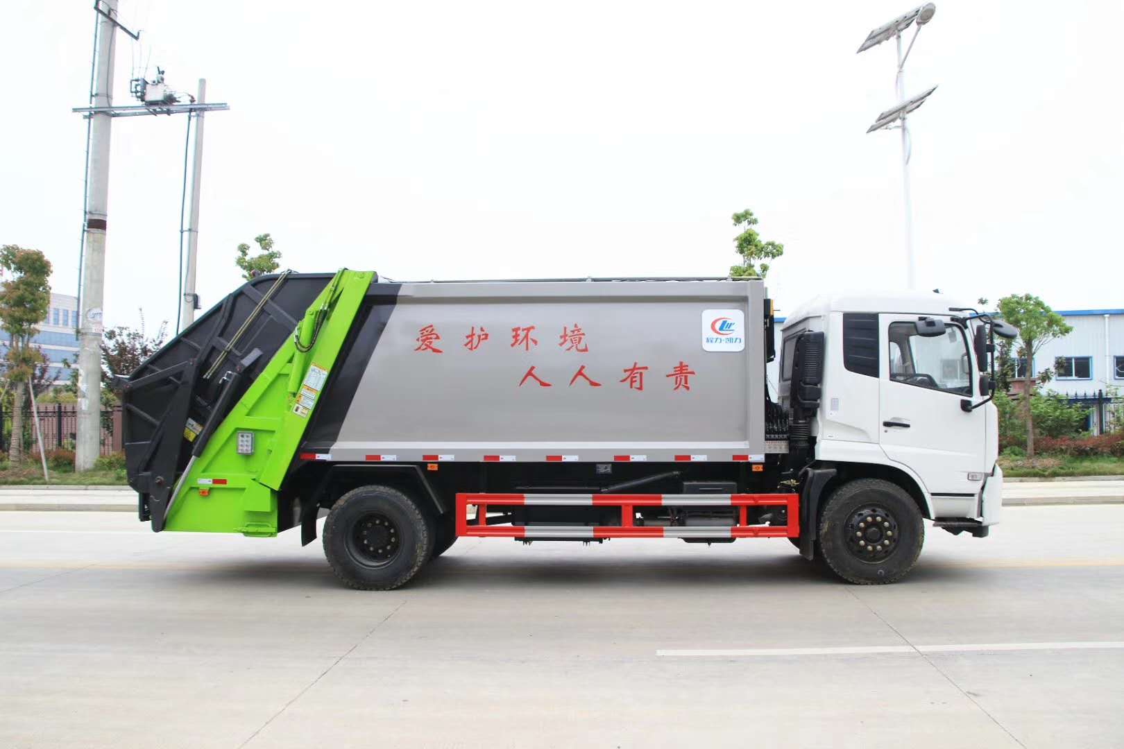 東風天錦14立方壓縮垃圾車