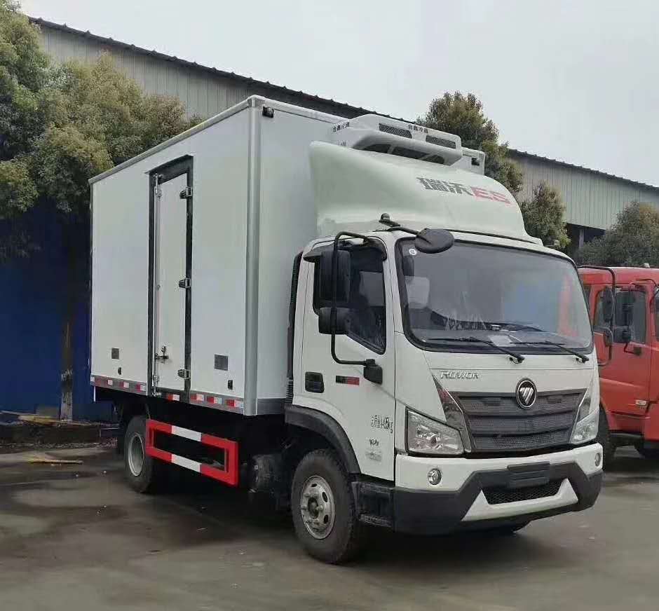 瑞沃ES3藍牌重載23立方冷藏車