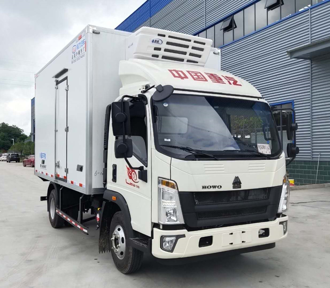 重汽豪沃藍牌冷藏車