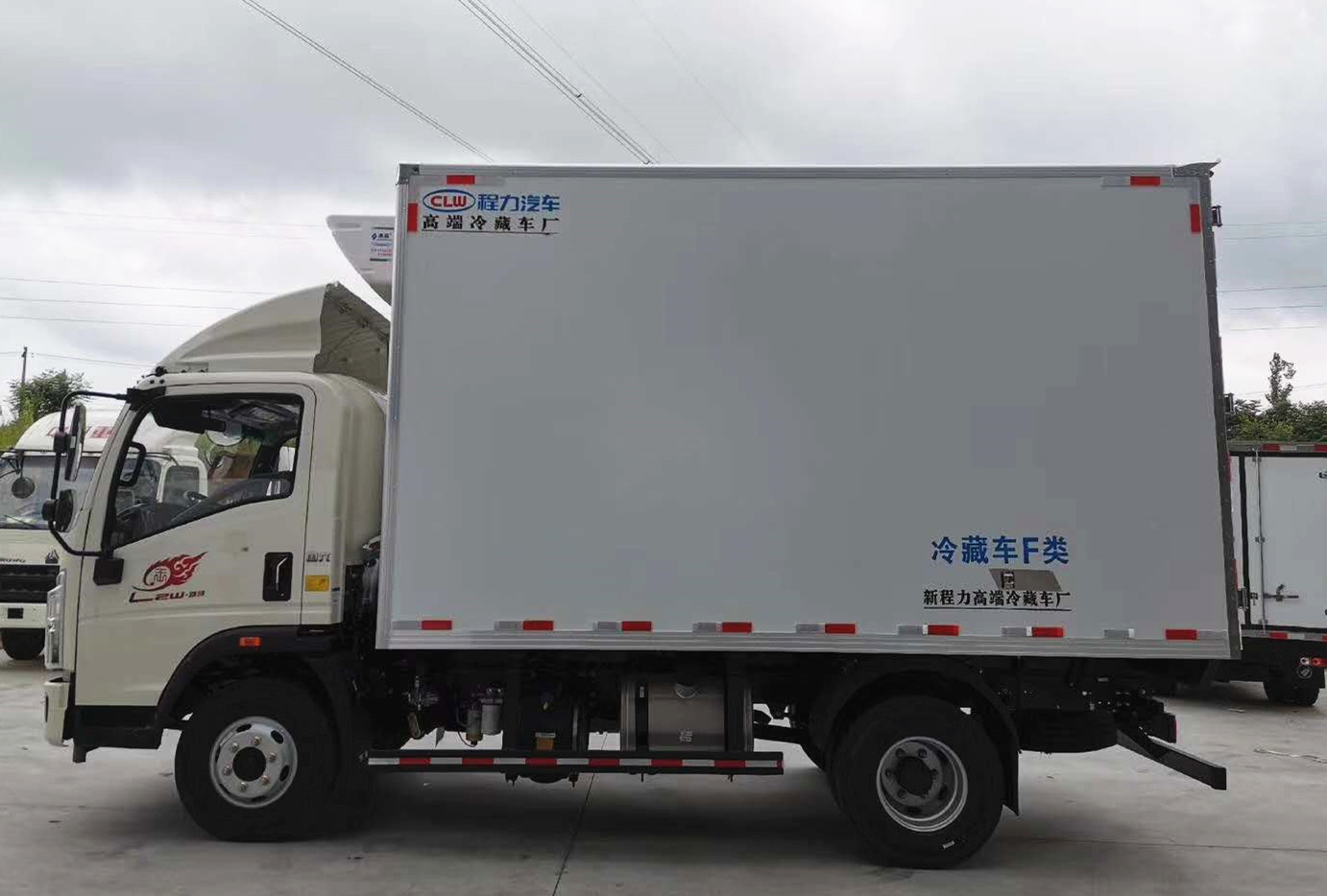 重汽豪沃藍牌冷藏車