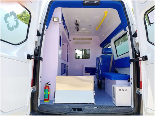 福特全順V362中軸柴油版負壓救護車