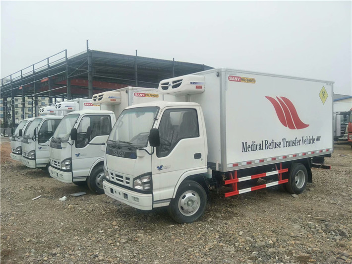 五十鈴醫(yī)療廢物運輸車