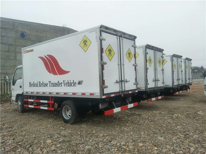 五十鈴醫(yī)療廢物運輸車