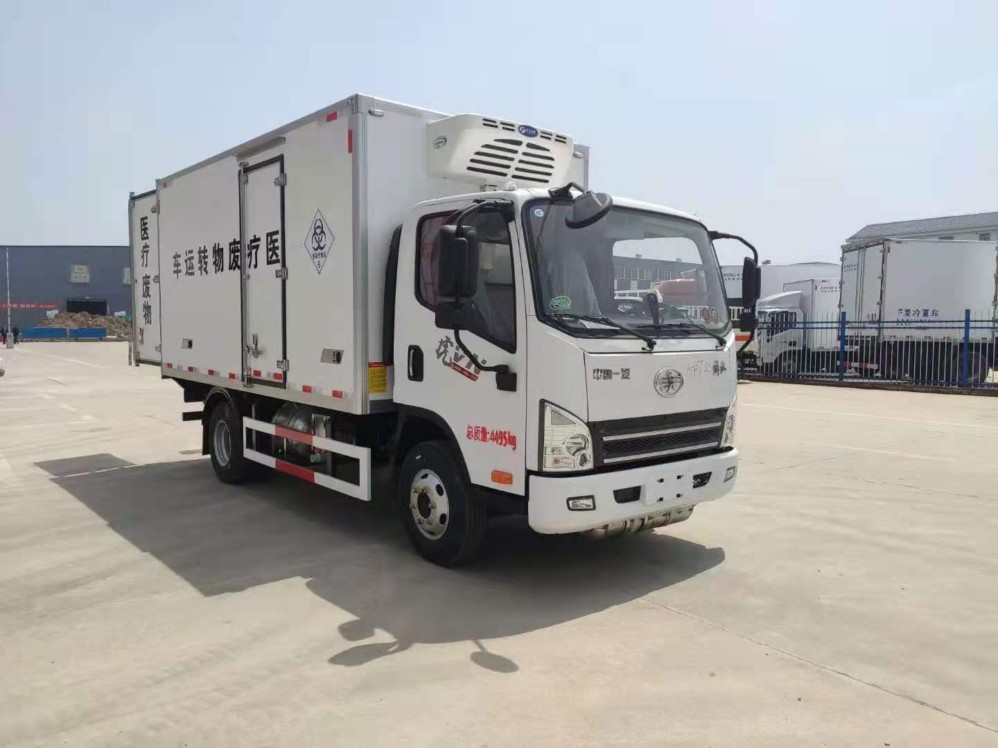 解放藍牌國六醫療廢物轉運車