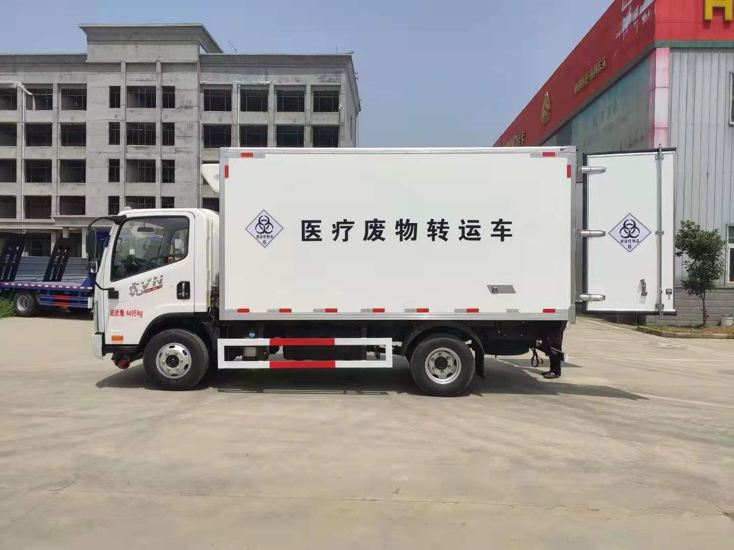 解放藍牌國六醫療廢物轉運車