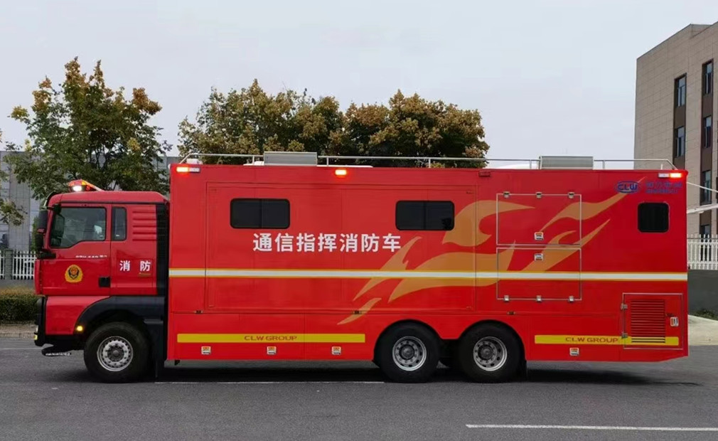 汕德卡5G通訊指揮車