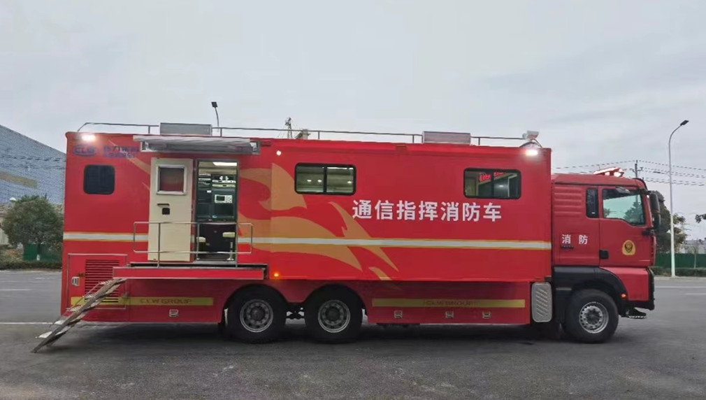 汕德卡5G通訊指揮車