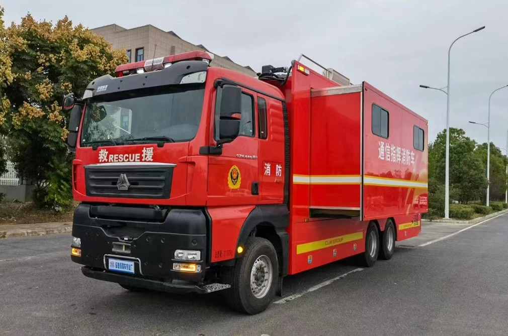 汕德卡5G通訊指揮車