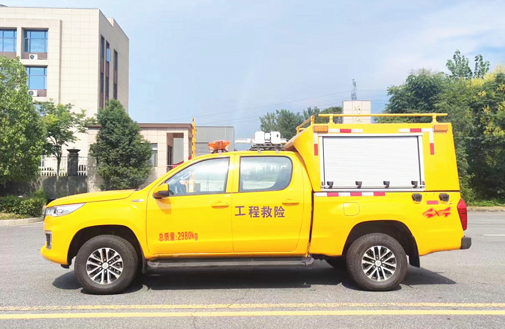 500立方四驅皮卡排澇救險車