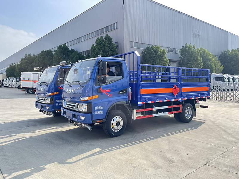 江淮藍牌4.1米氣瓶運輸車