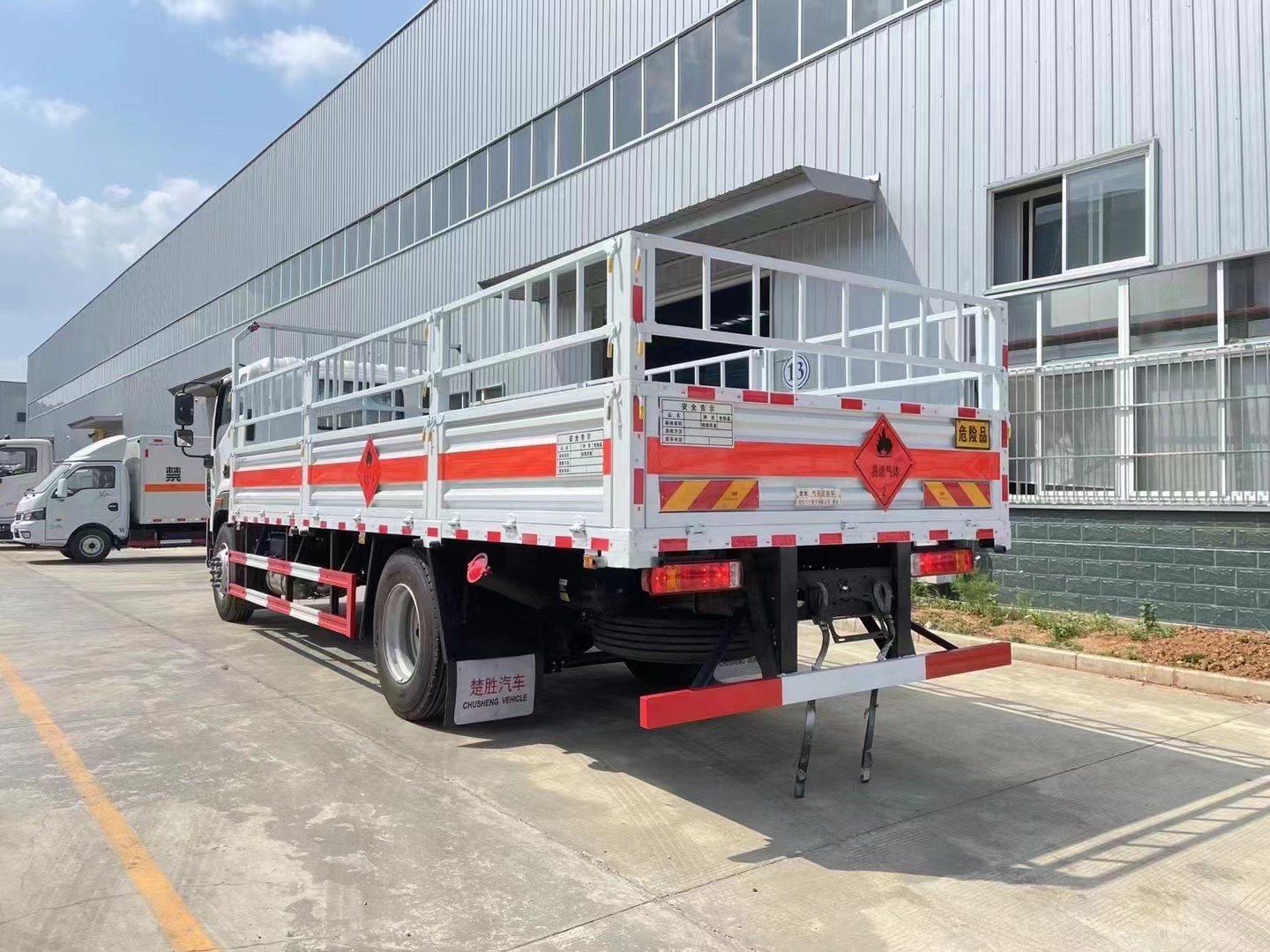 福田歐航6.7米氣瓶運輸車