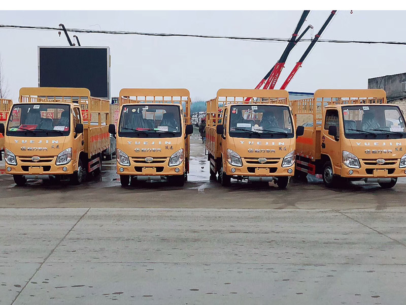 江西某液化氣站采購5臺躍進氣瓶運輸車