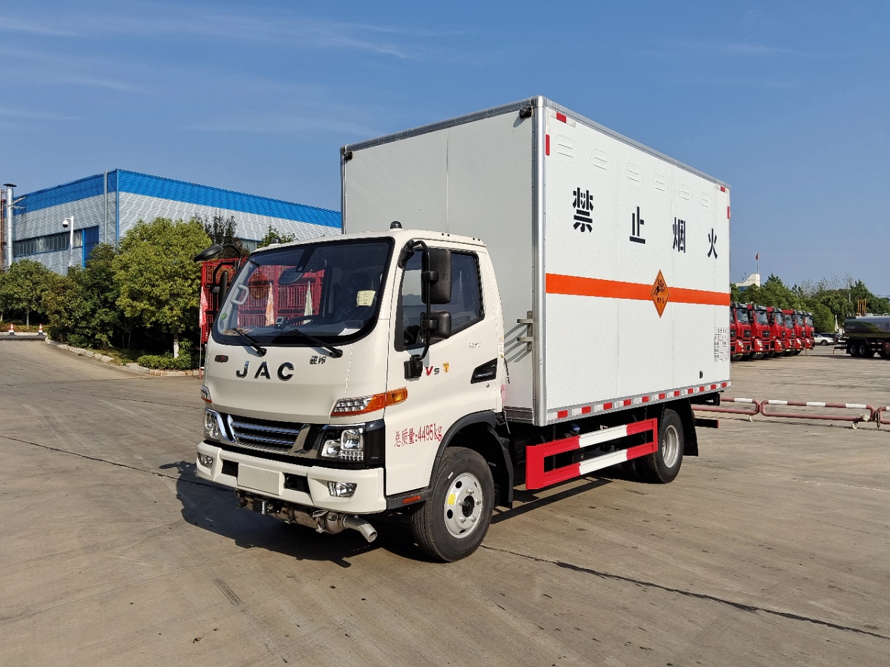 江淮帥鈴150馬力藍牌爆破車