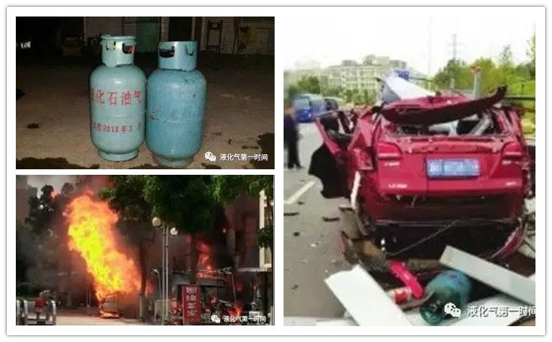 私家車拉液化氣罐 遙控解鎖引發爆炸