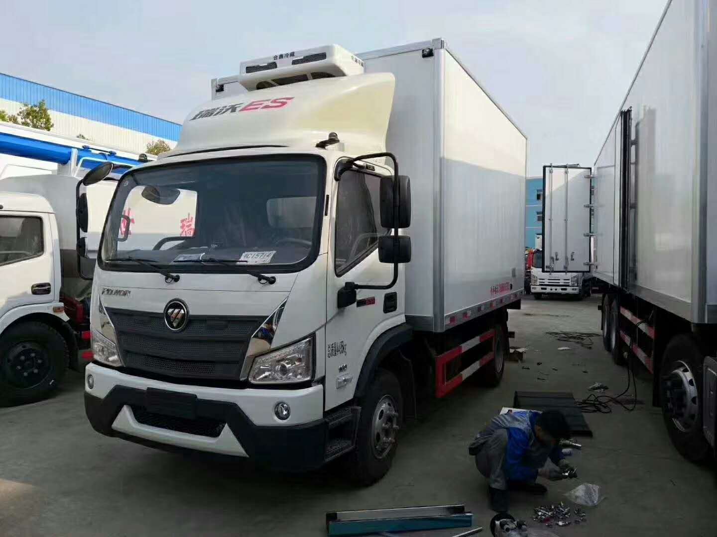 藍牌重載小霸王冷藏車推介——福田新款ES3冷藏車