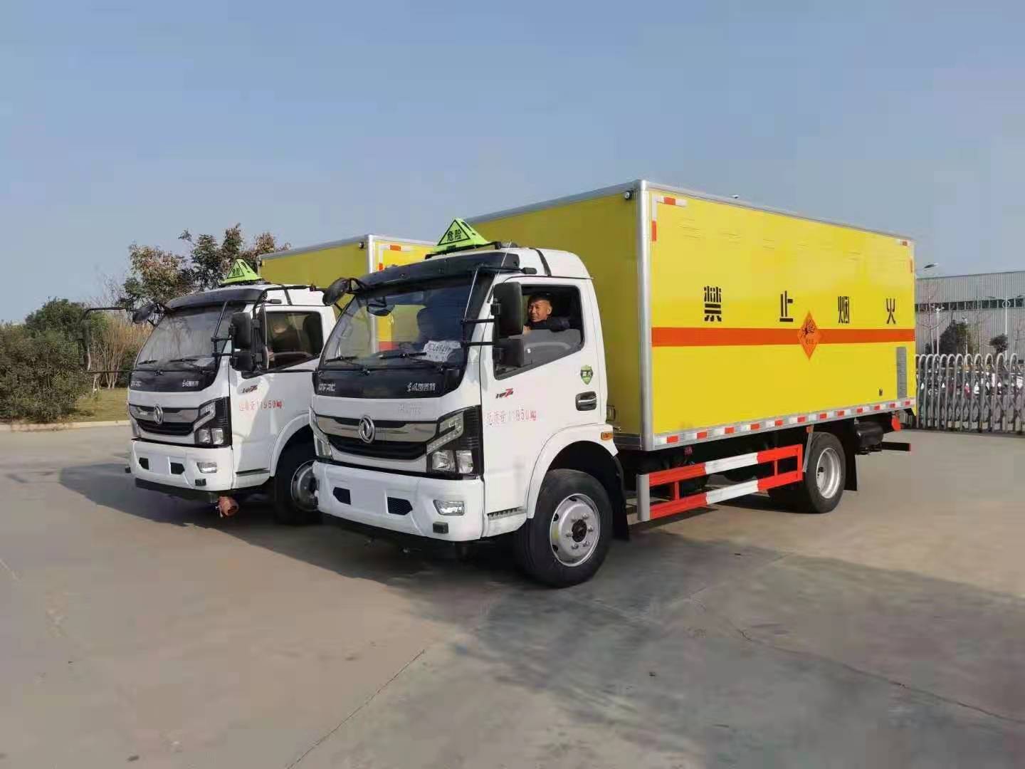 河北李總東風凱普特國六爆破器材運輸車發車