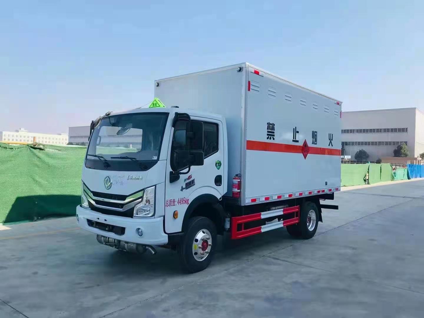 國六東風多利卡氣體廂式運輸車