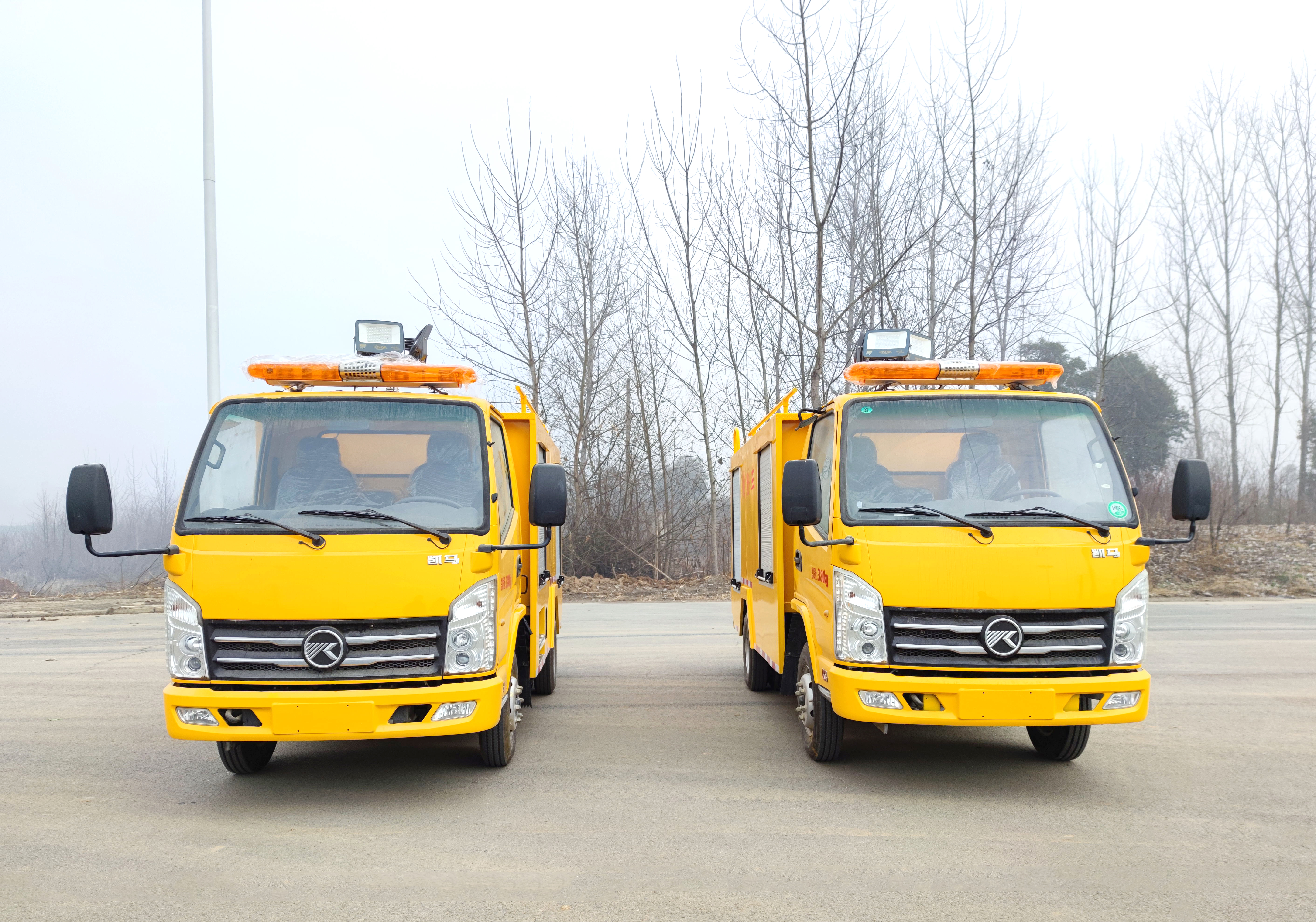 暴雨來了，凱馬國六救險車來幫您