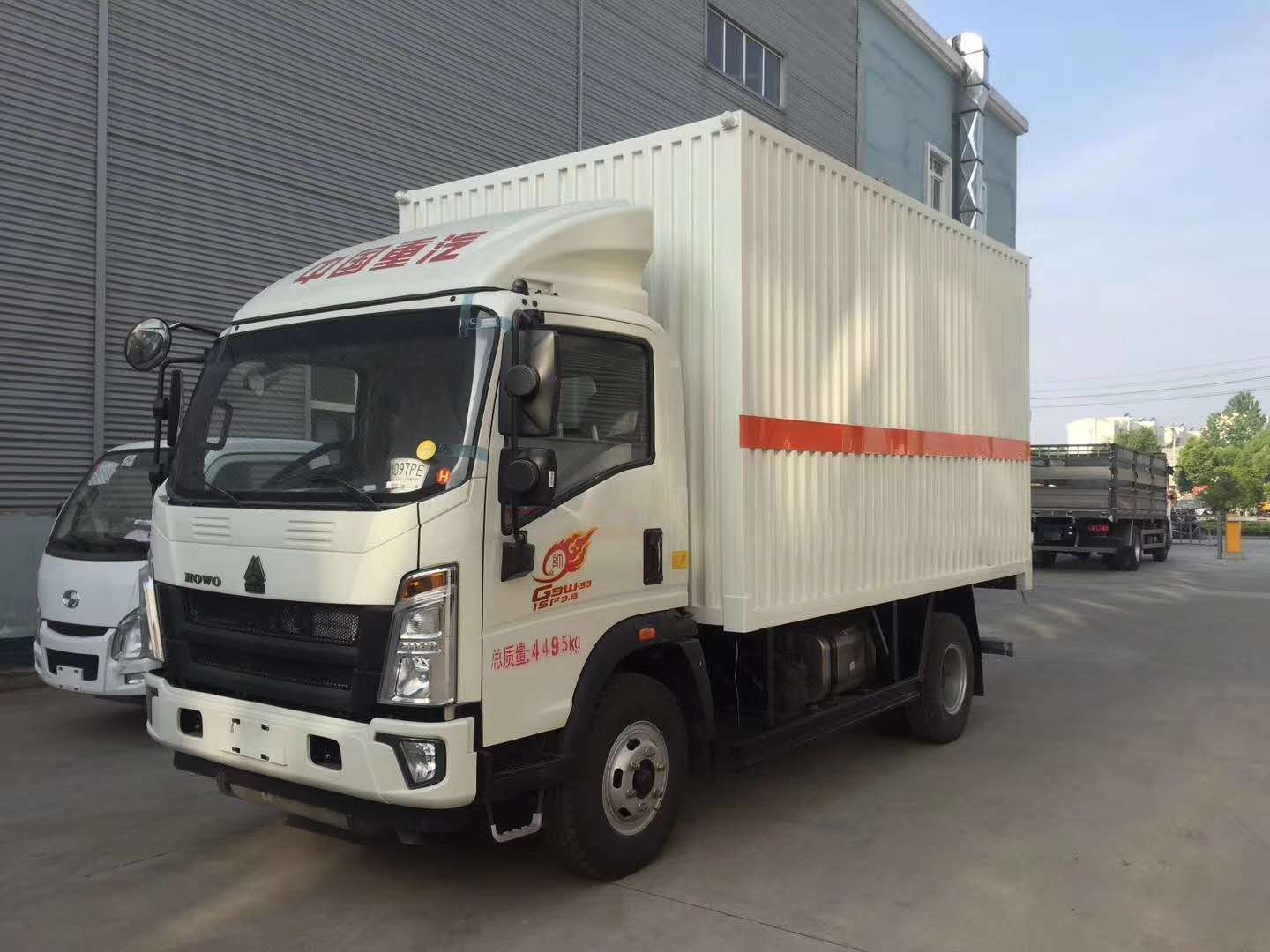 藍牌經濟實惠車型推薦——重汽豪沃藍牌防爆車