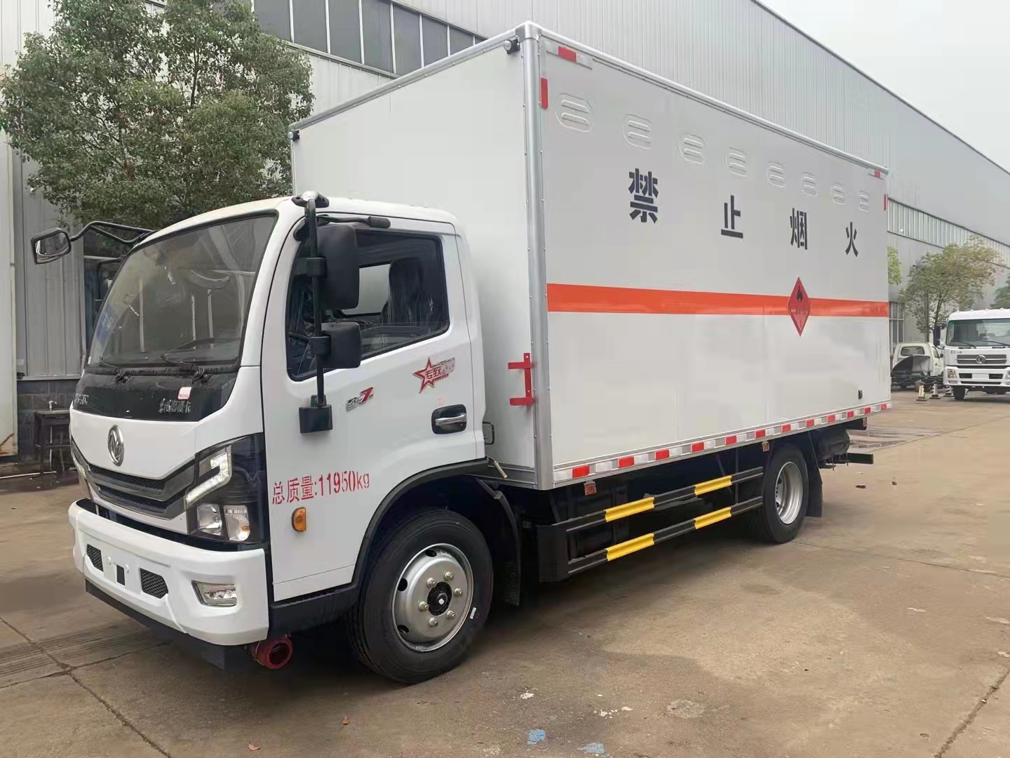 東風大多利卡D7國六易燃氣體廂式運輸車