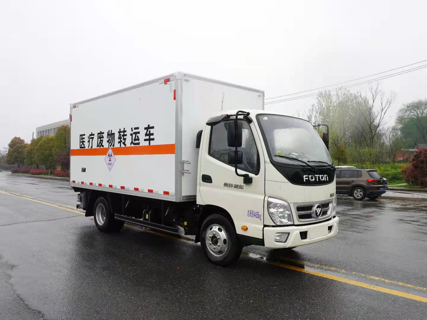 福田奧鈴捷運全柴115馬力國六醫療廢物轉運車