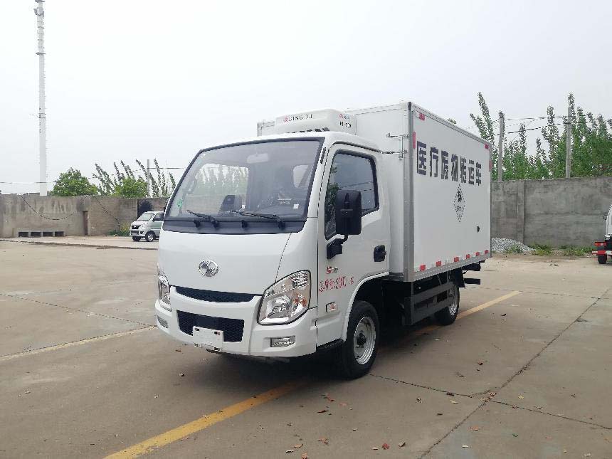 躍進國六后單輪醫療廢物轉運車