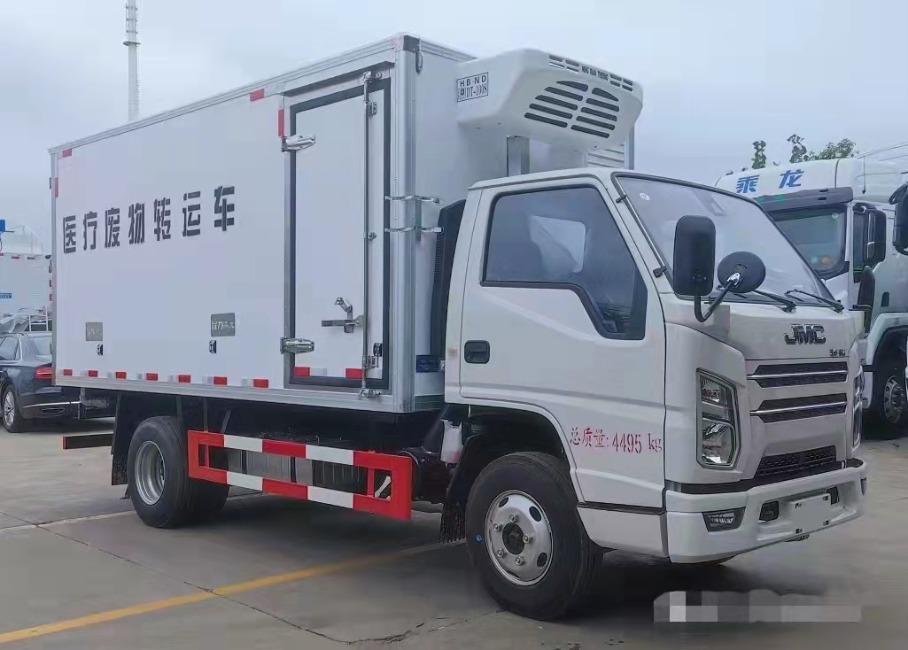 國六江鈴帶消殺功能醫療廢物轉運車