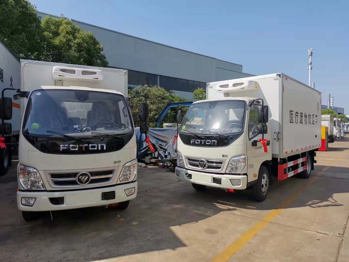 福田奧鈴捷運國六130馬力醫療廢物轉運車
