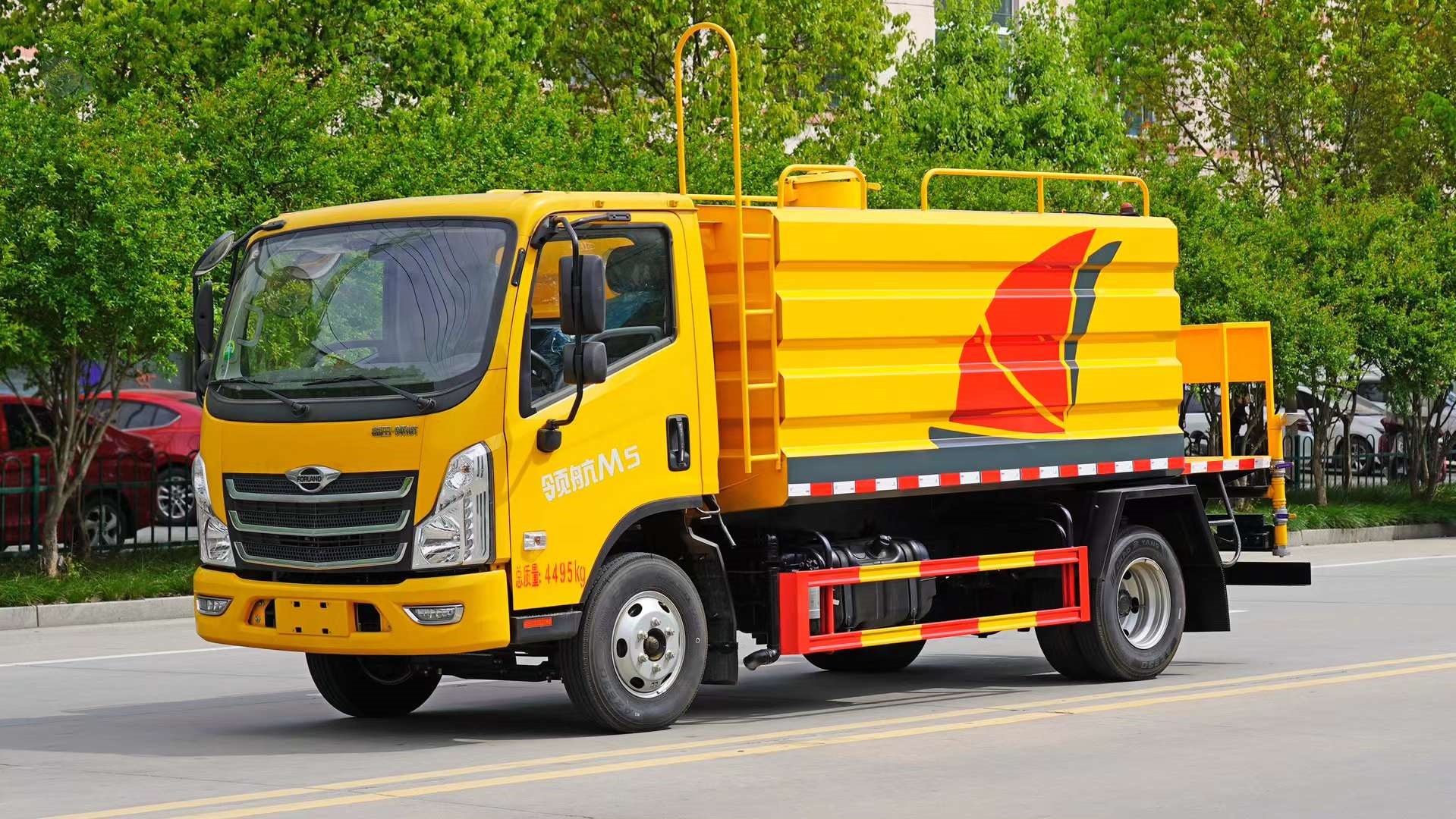 福田時代領航M5國六藍牌多功能抑塵車