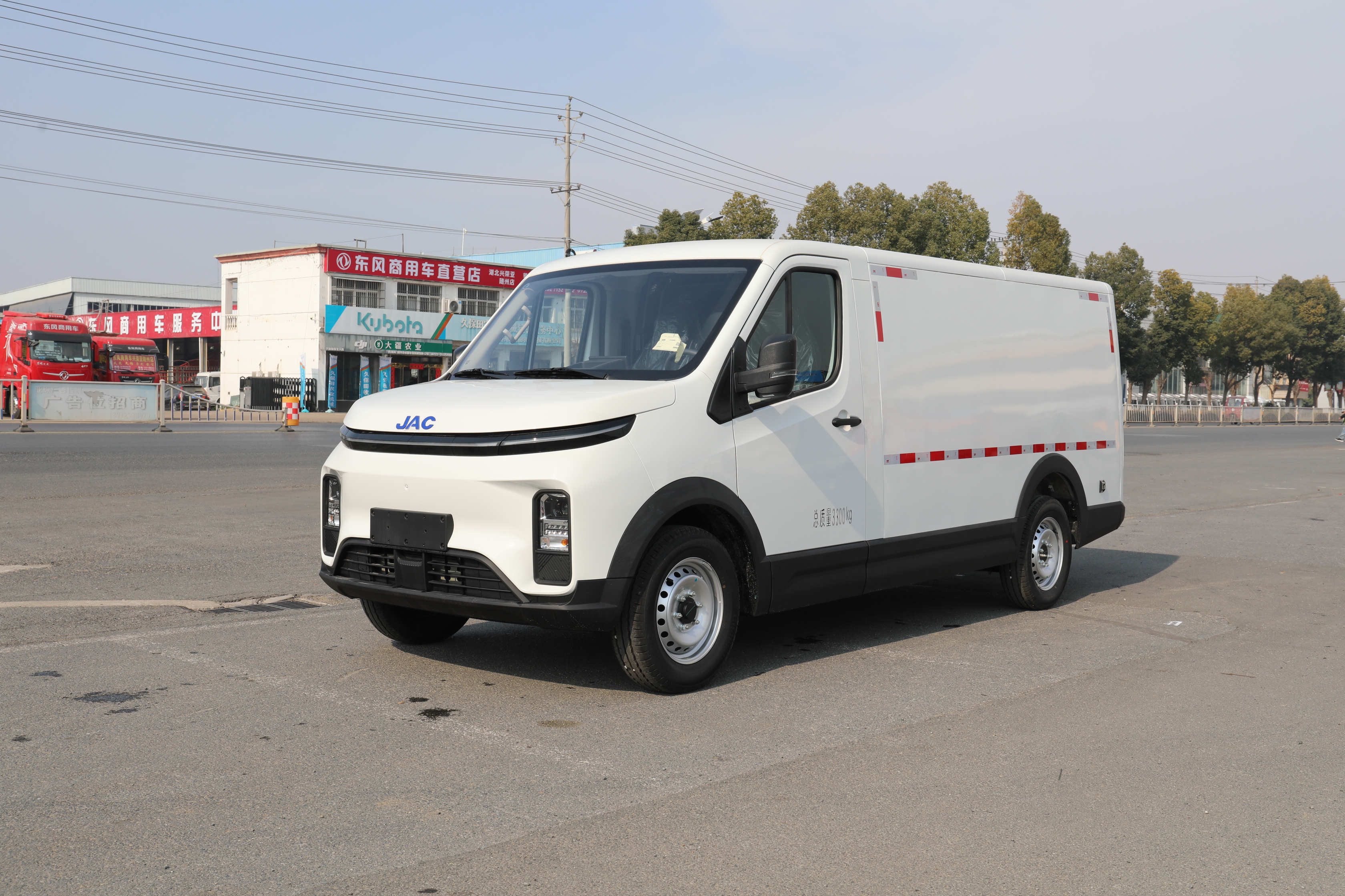 江淮Vαn寶路5.3方可進地下室純電動冷藏車