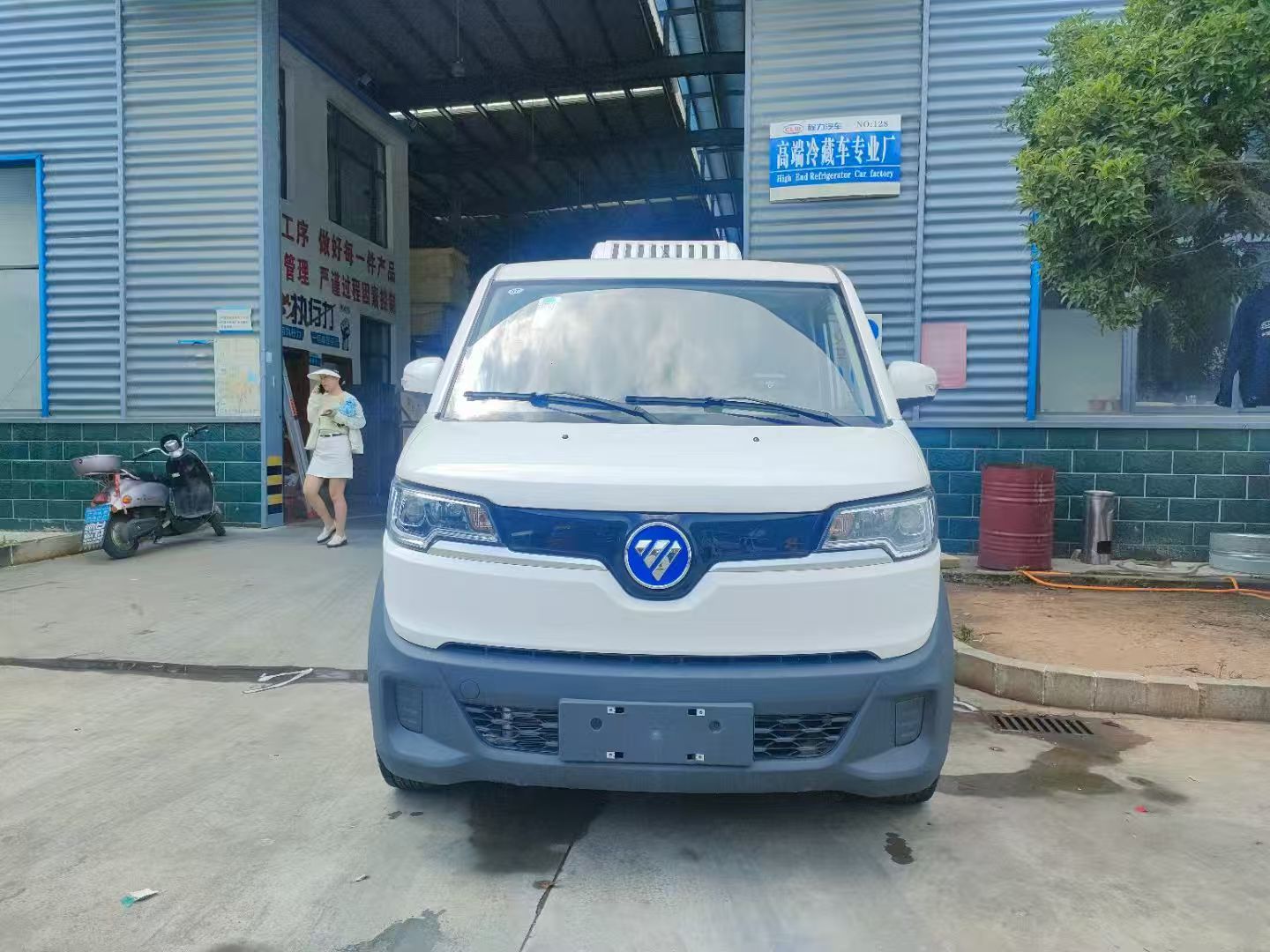 福田智藍精靈E7國六純電冷藏車