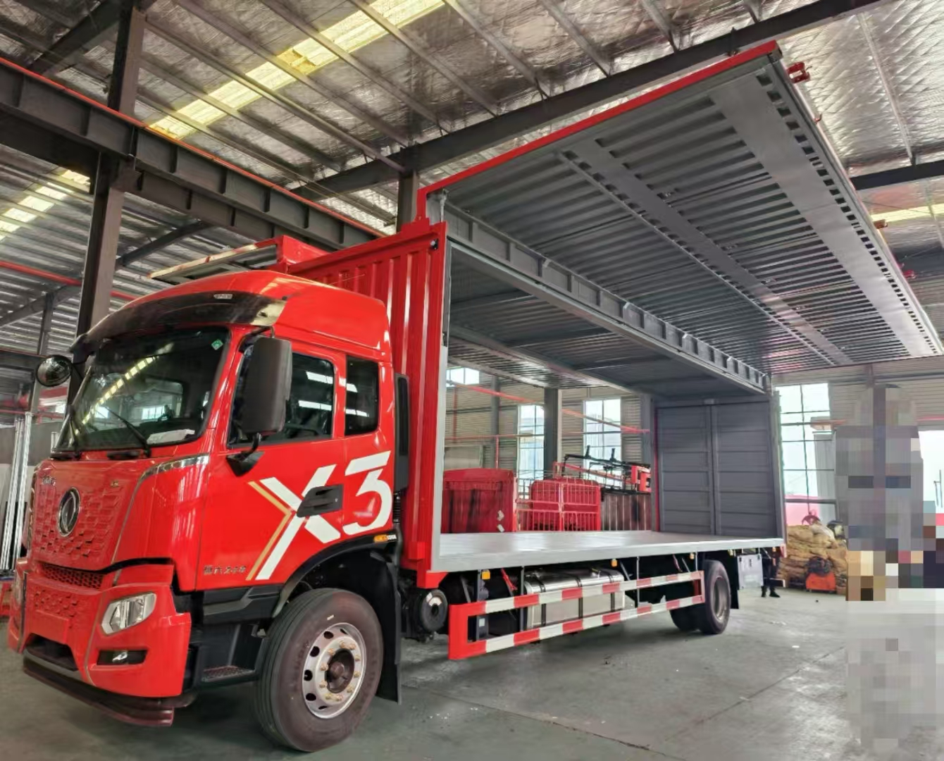 東風(fēng)X3國六翼開啟廂式車