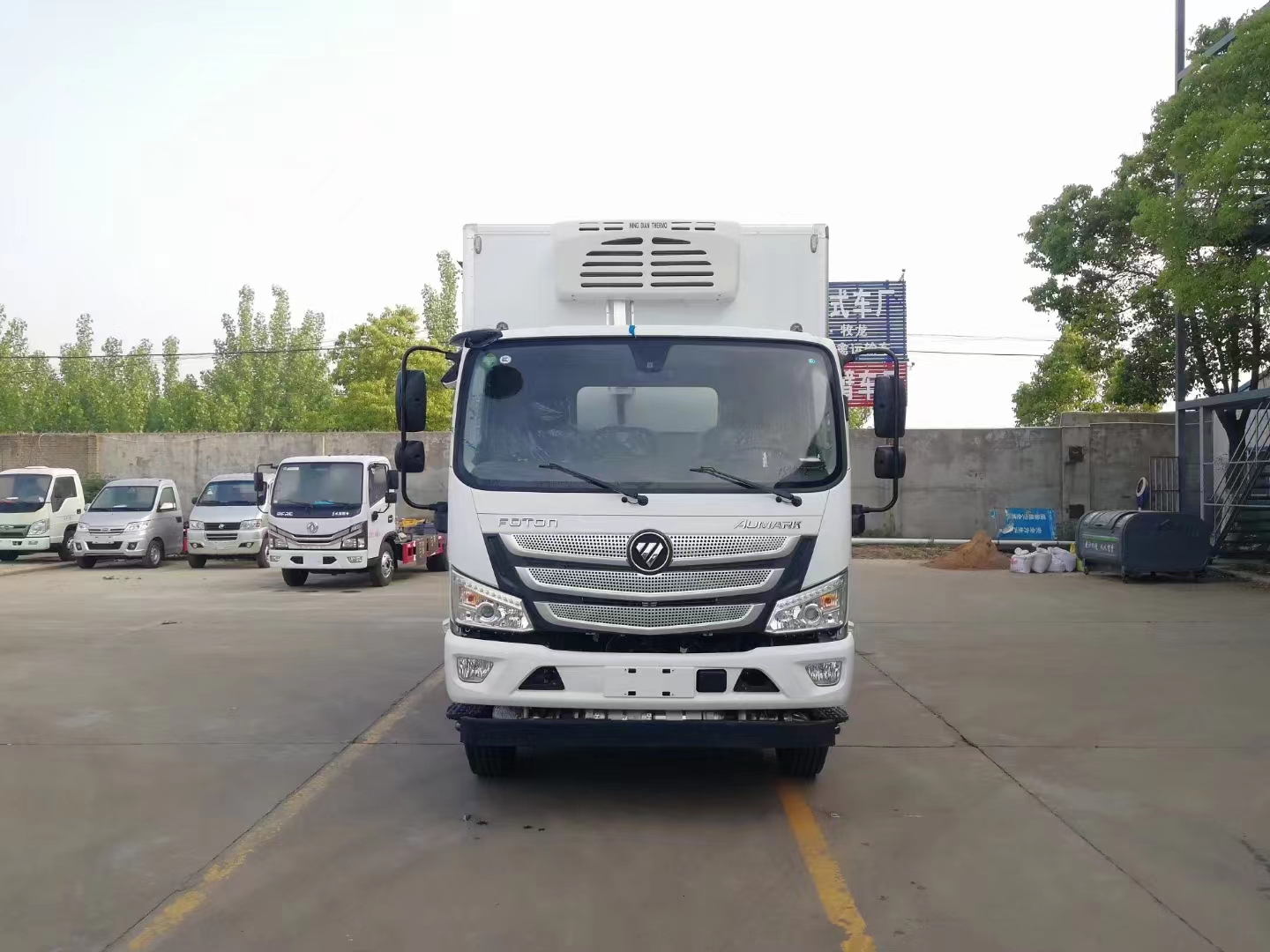 福田歐馬可國六黃牌醫療廢物轉運車（帶前開側門）