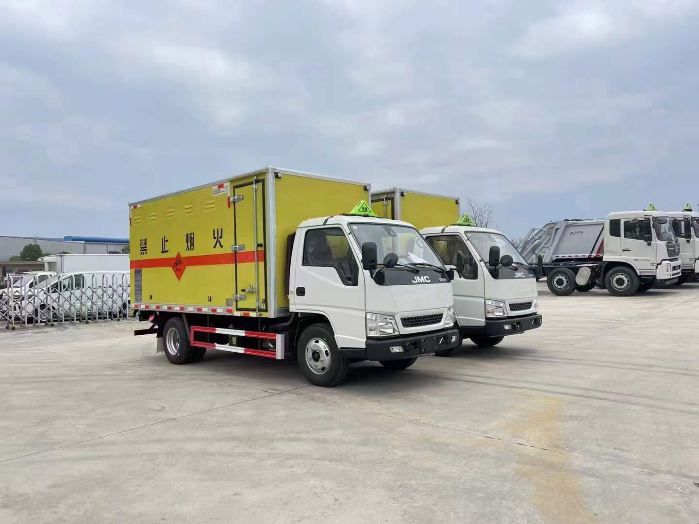 江鈴國六毒性及感染性危險品車