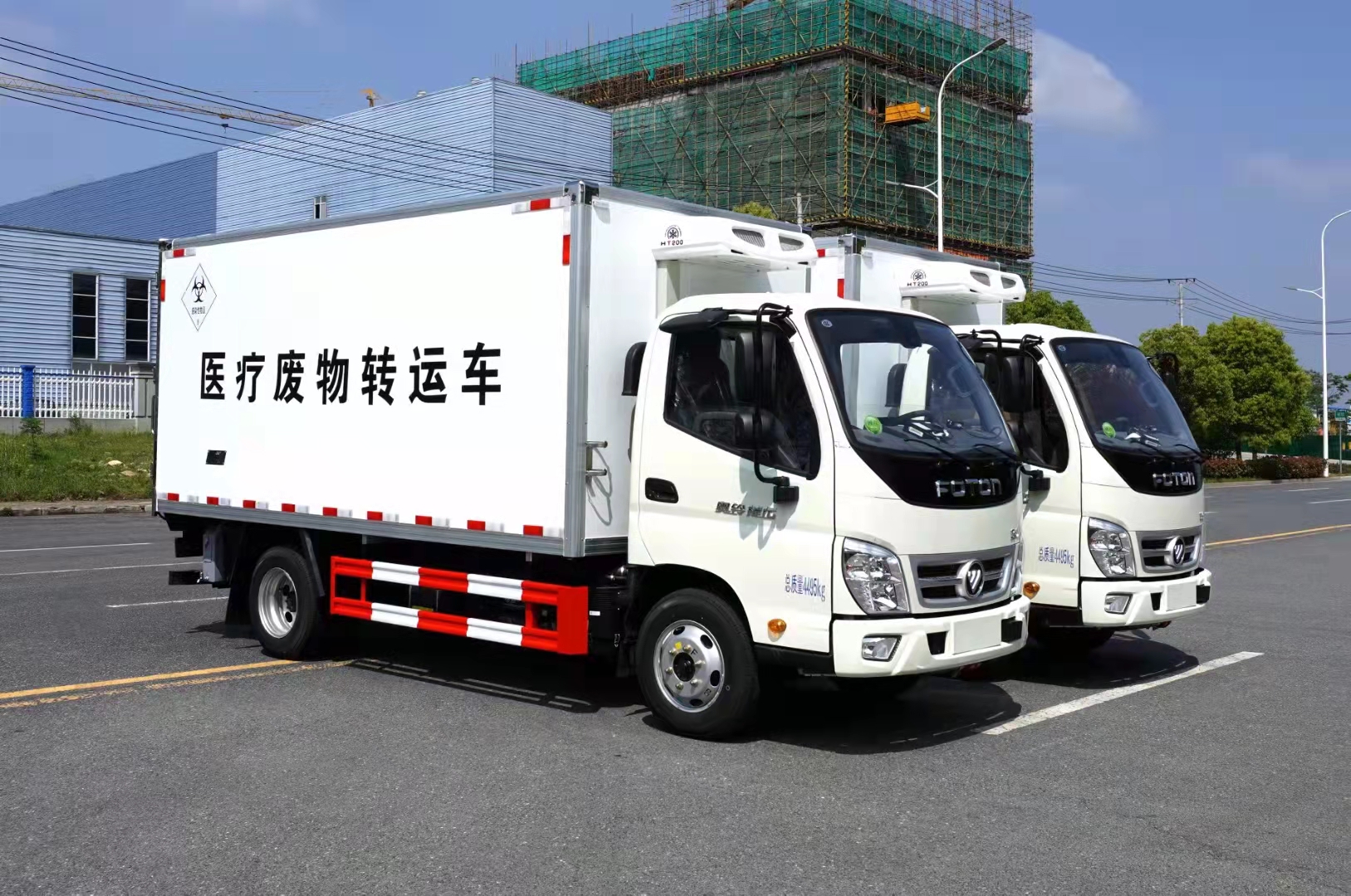 福田奧鈴捷運全柴115馬力國六醫療廢物轉運車