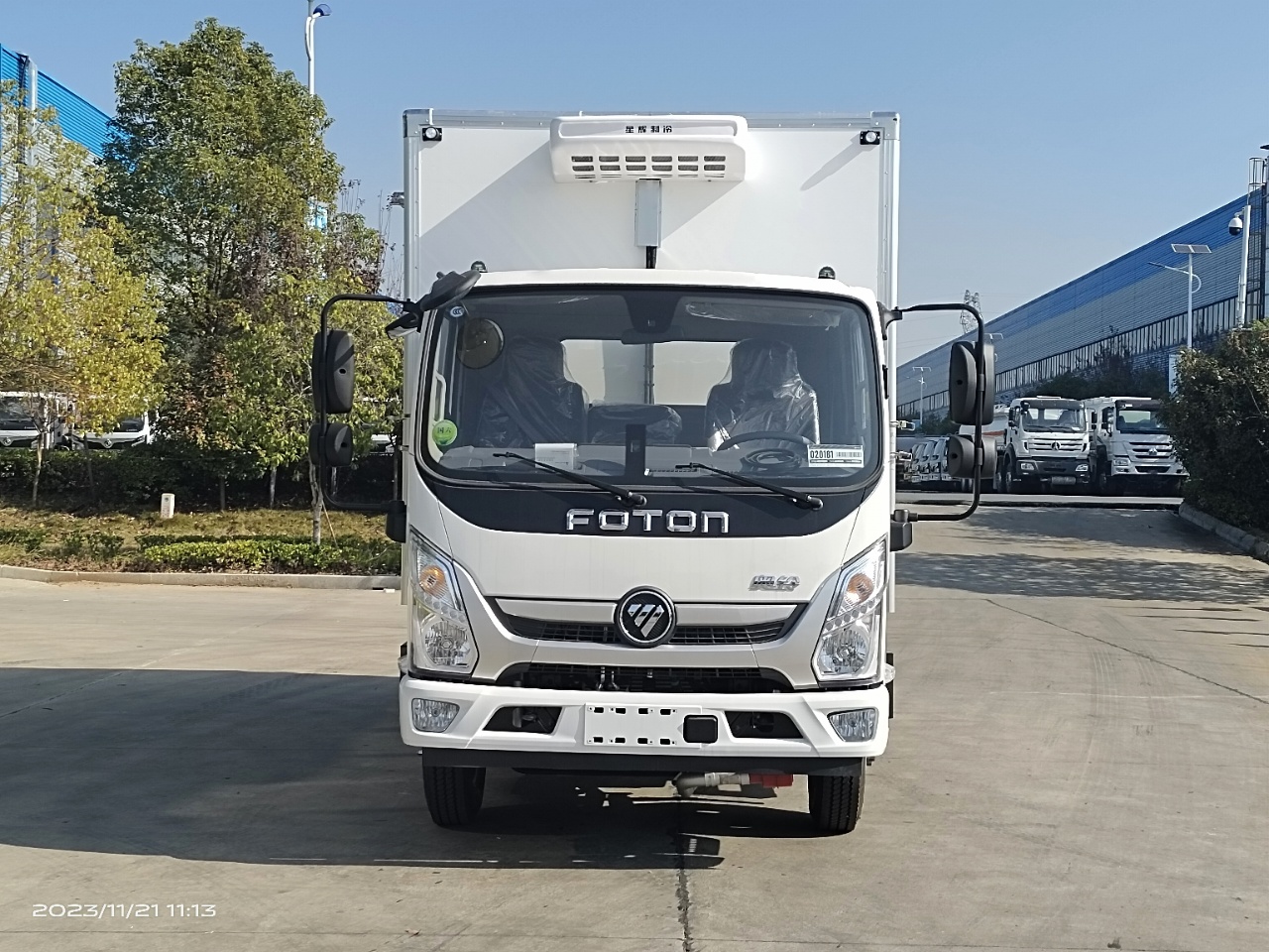 福田奧鈴國六醫療廢物轉運車