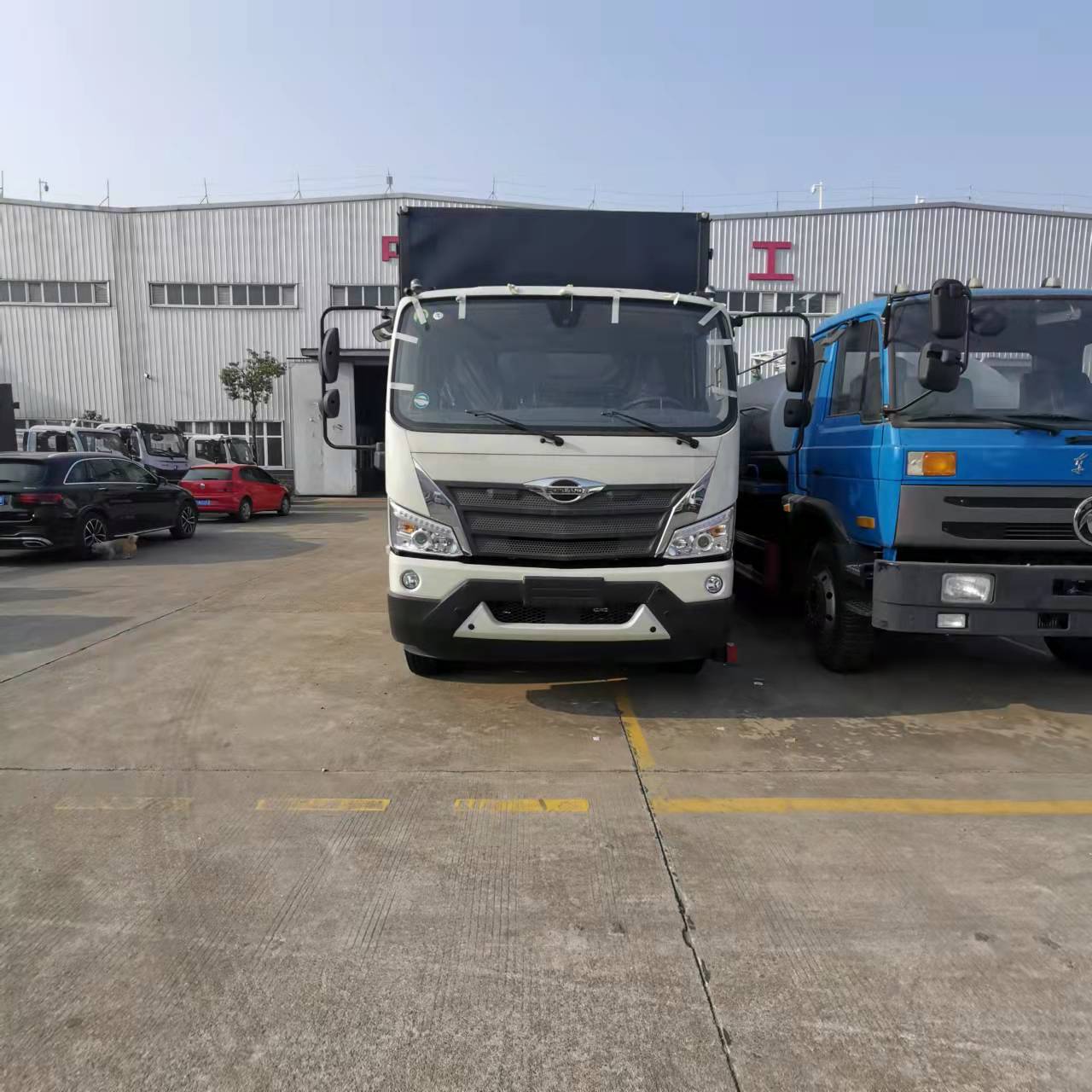 重載版爆破車——福田瑞沃190馬力危爆車