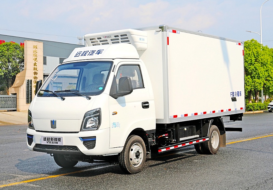 3.8米吉利 鋒銳V5E純電動冷藏車